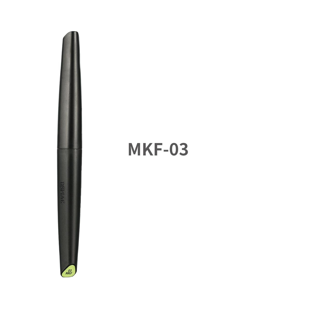 DSPIAE Tools Soft-tipped Water-based Marker Pen Fluorescent Yellow MKF03